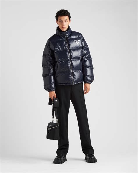 prada mens rain coat|prada down jacket sale.